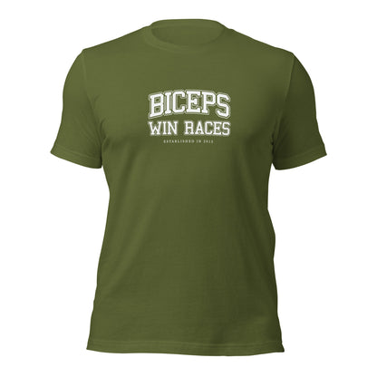 Biceps Win Races '89 Tee